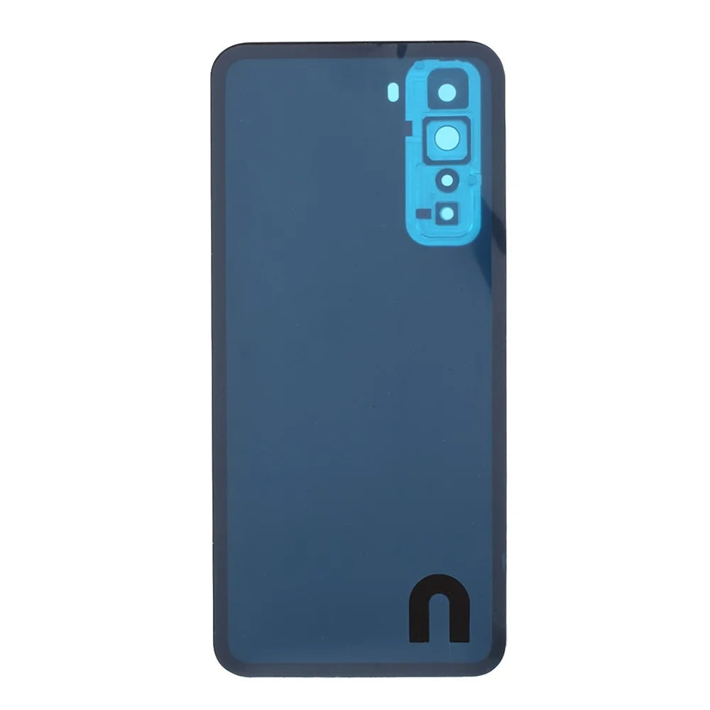 Housing Battery Door Back Cover with Camera Ring Cover Replacement (without Logo) for Huawei P40 Lite 5G - Midnight Black - 3