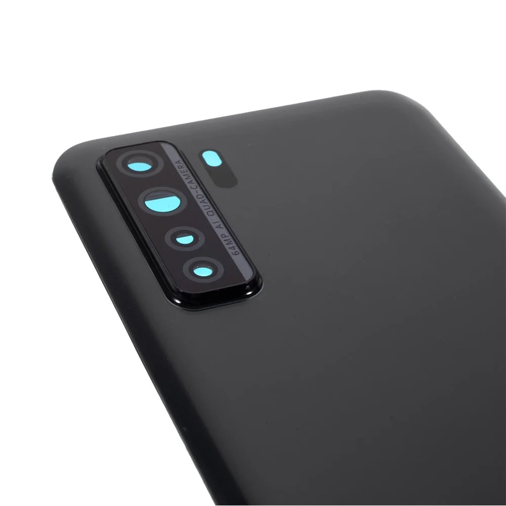 Housing Battery Door Back Cover with Camera Ring Cover Replacement (without Logo) for Huawei P40 Lite 5G - Midnight Black - 4