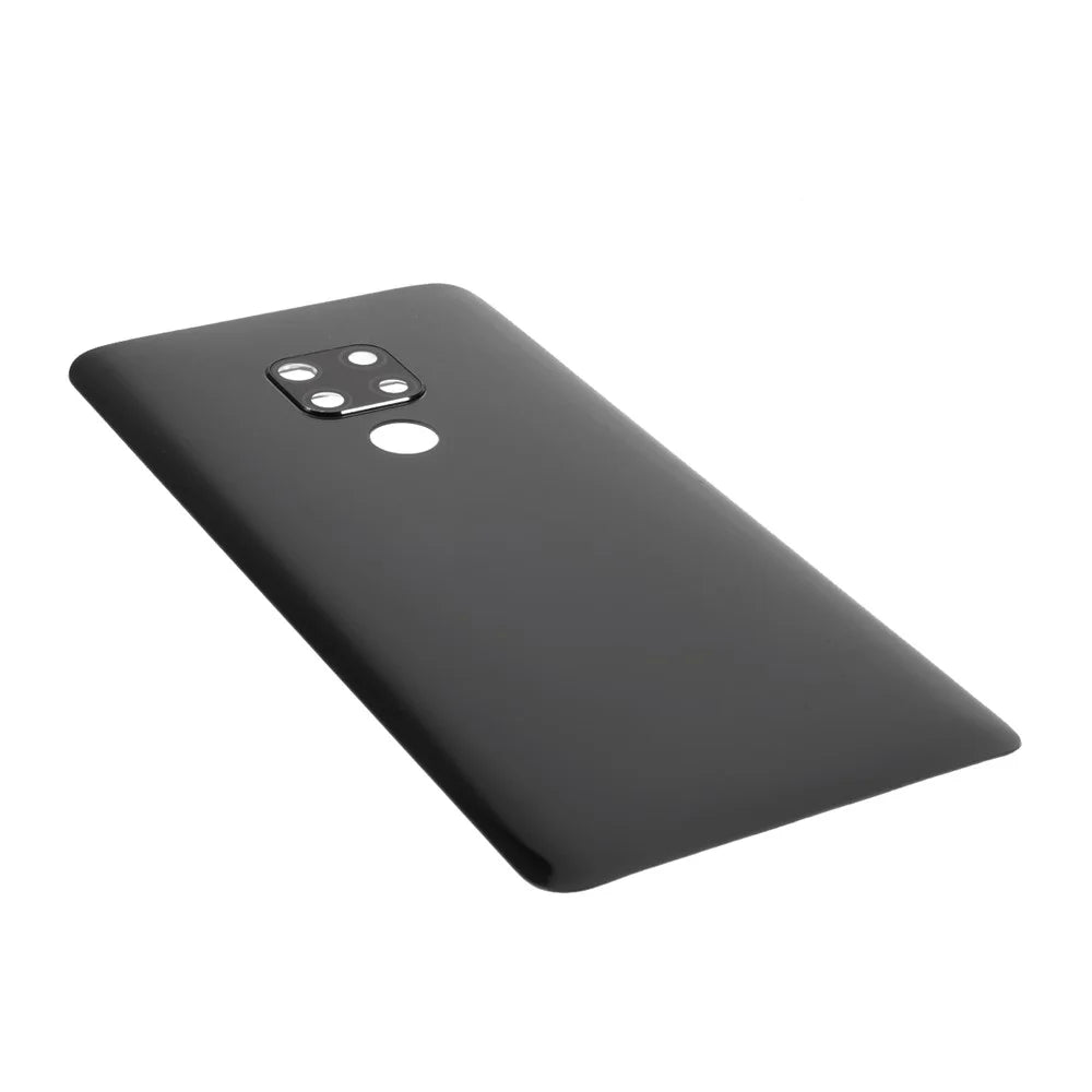For Huawei Mate 20 Housing Battery Door Back Cover Replacement Parts with Camera Ring Cover (without Logo) - Black - 4