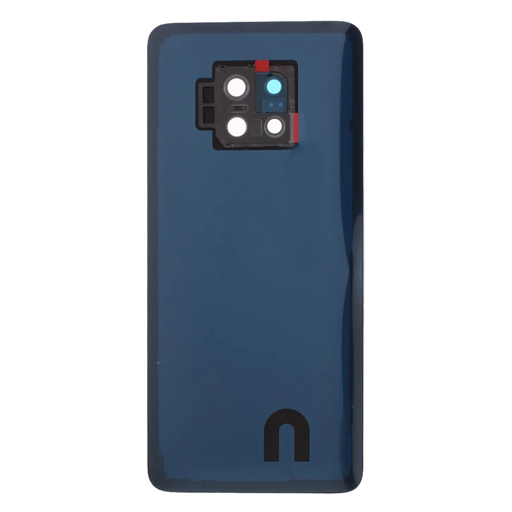 Battery Housing Back Cover with Camera Ring Lens Cover Part (without Logo) for Huawei Mate 20 Pro - Blue - 3
