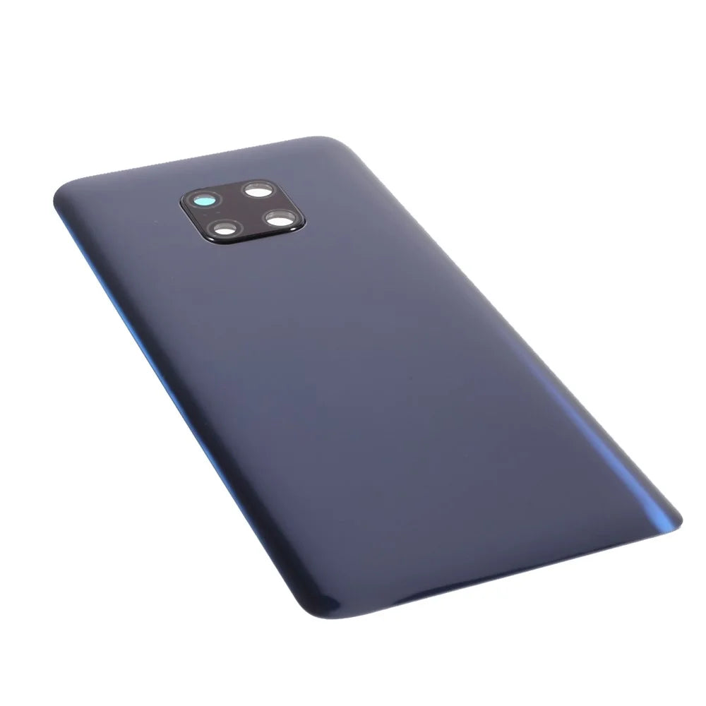 Battery Housing Back Cover with Camera Ring Lens Cover Part (without Logo) for Huawei Mate 20 Pro - Blue - 4