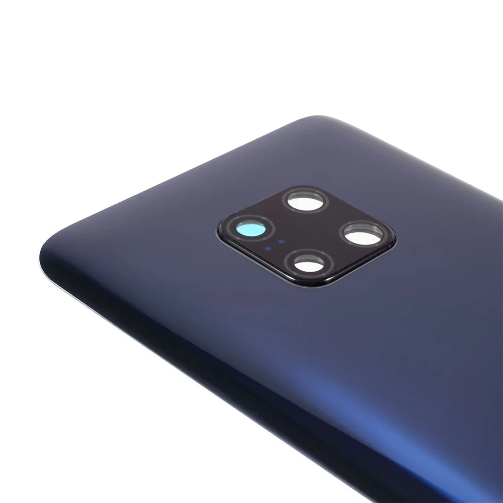 Battery Housing Back Cover with Camera Ring Lens Cover Part (without Logo) for Huawei Mate 20 Pro - Blue - 5