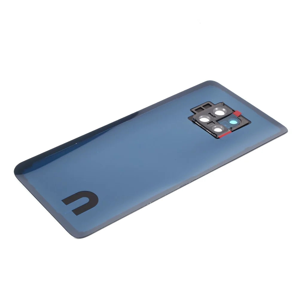 Battery Housing Back Cover with Camera Ring Lens Cover Part (without Logo) for Huawei Mate 20 Pro - Blue - 6