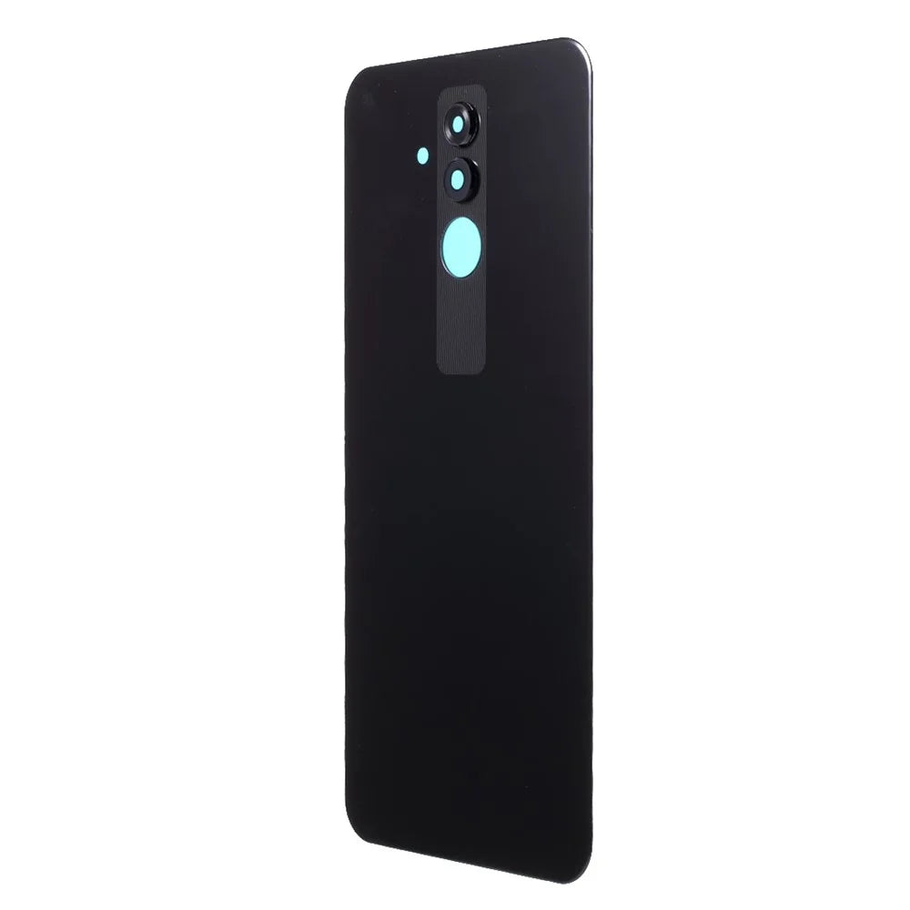 Back Battery Housing Cover with Camera Ring Lens Cover Part (without Logo) for Huawei Mate 20 Lite - Black - 2