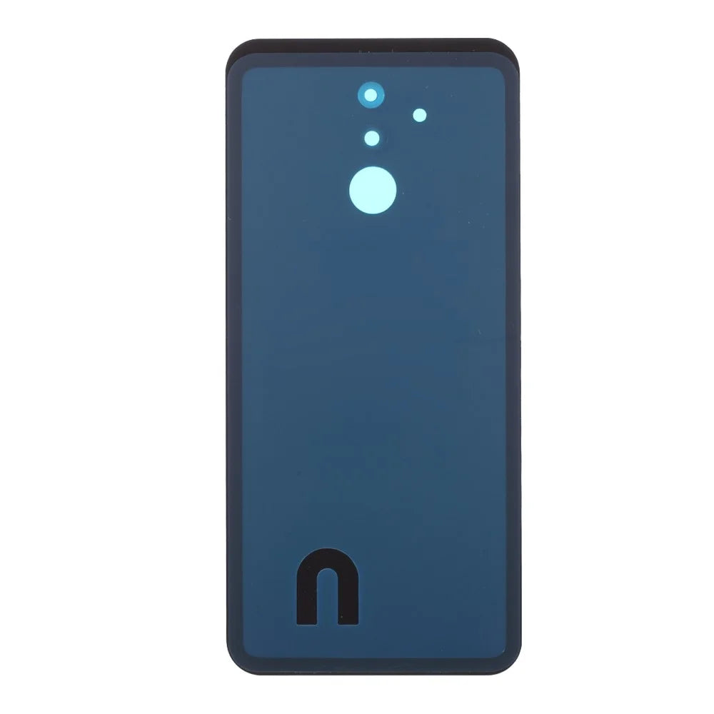 Back Battery Housing Cover with Camera Ring Lens Cover Part (without Logo) for Huawei Mate 20 Lite - Black - 3