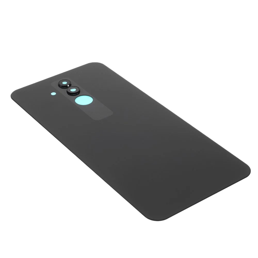 Back Battery Housing Cover with Camera Ring Lens Cover Part (without Logo) for Huawei Mate 20 Lite - Black - 4