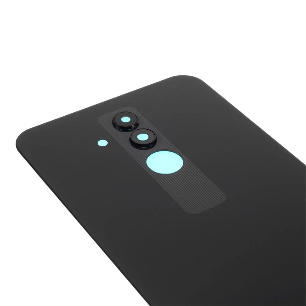 Back Battery Housing Cover with Camera Ring Lens Cover Part (without Logo) for Huawei Mate 20 Lite - Black - 5