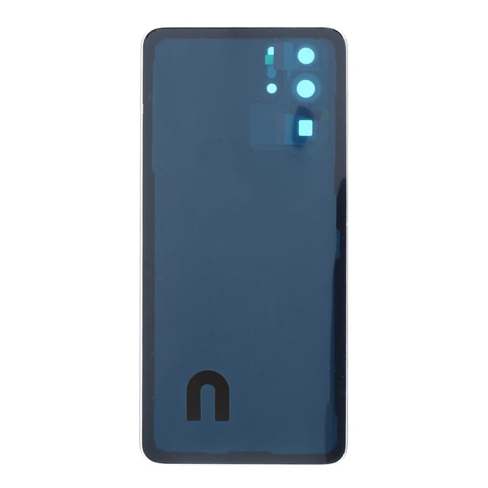 For Huawei P30 Pro Back Battery Housing Cover with Camera Ring Lens Cover Spare Part (without Logo) - Aurora Blue - 3