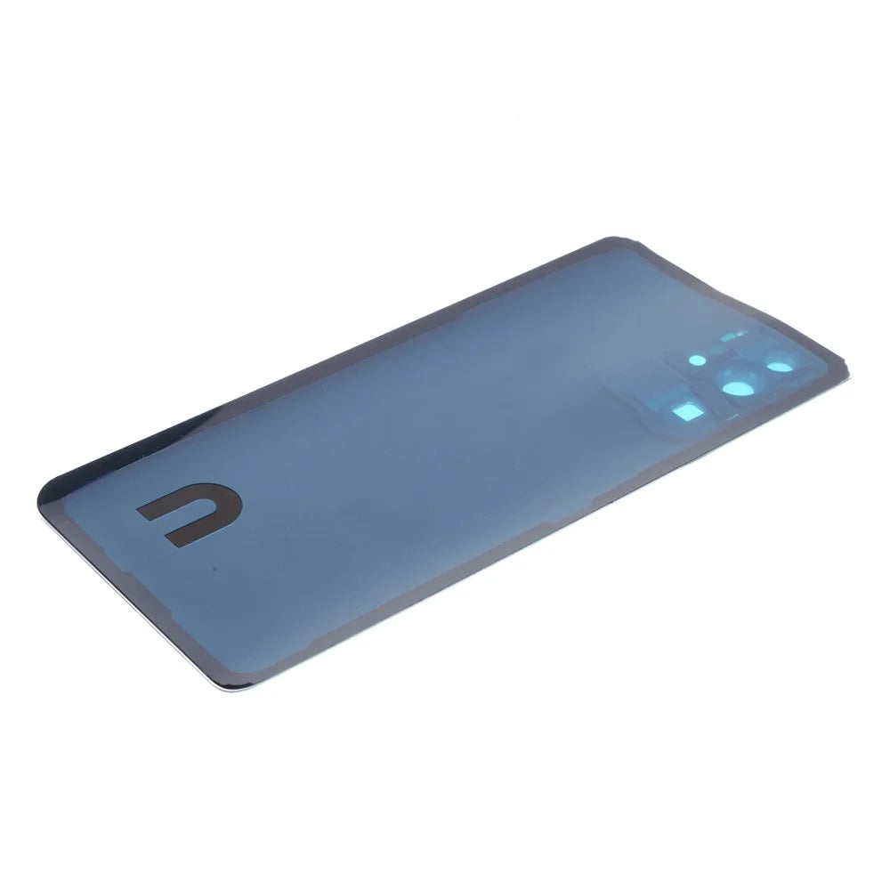 For Huawei P30 Pro Back Battery Housing Cover with Camera Ring Lens Cover Spare Part (without Logo) - Aurora Blue - 6