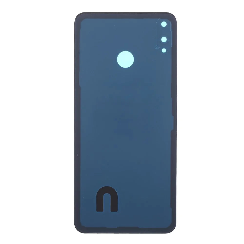 Battery Housing Back Cover with Camera Ring Lens Cover Replacement (without Logo) for Huawei Honor 8X - Black - 3