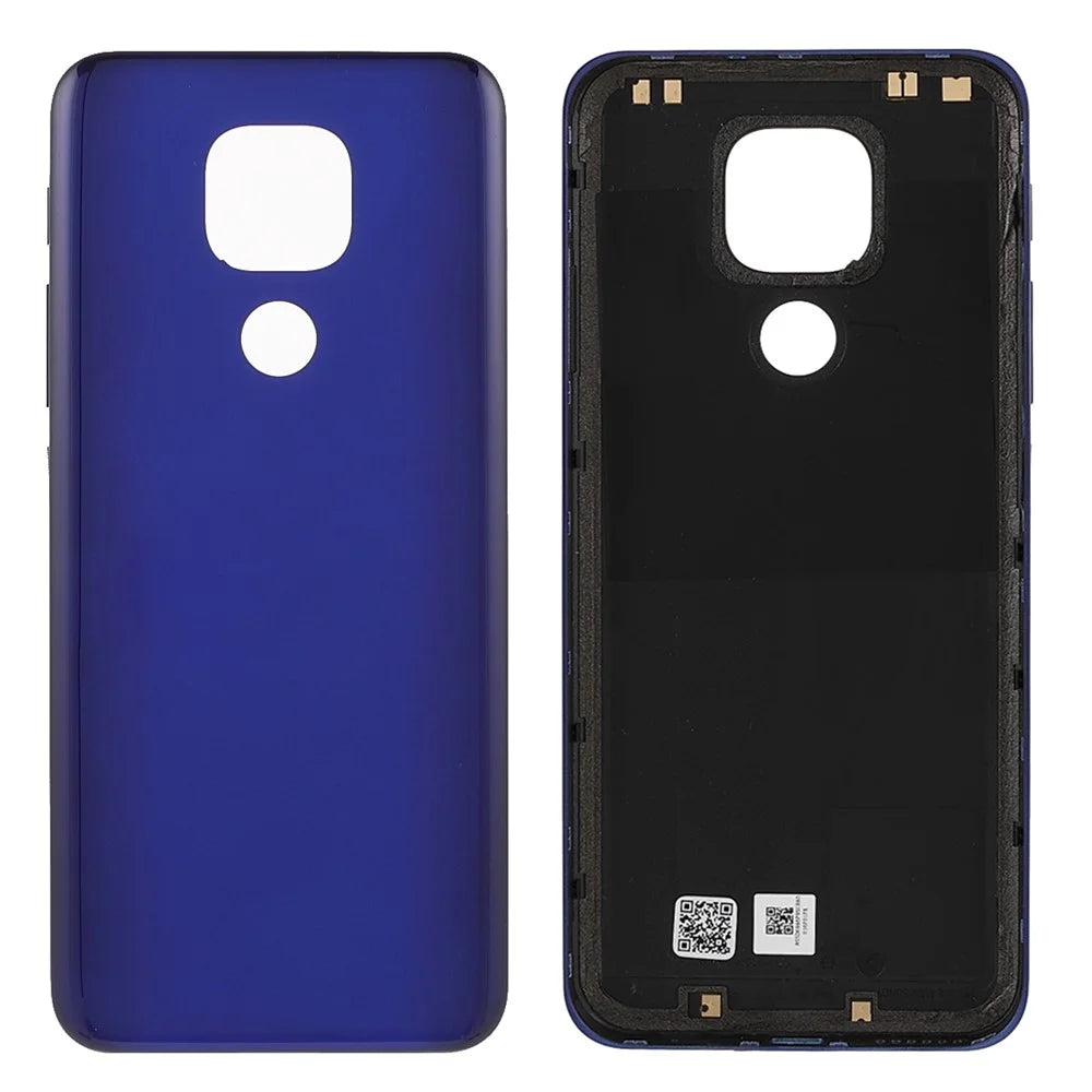 OEM Disassembly Back Cover Part Replacement (without Logo) for Motorola Moto G9 Play - Blue - 1
