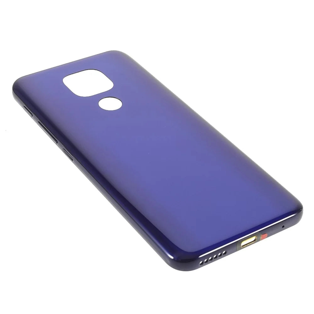 OEM Disassembly Back Cover Part Replacement (without Logo) for Motorola Moto G9 Play - Blue - 4
