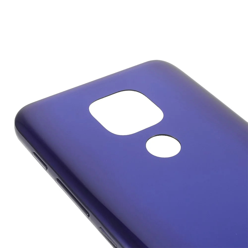 OEM Disassembly Back Cover Part Replacement (without Logo) for Motorola Moto G9 Play - Blue - 6