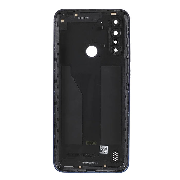 OEM Rear Housing Back Cover Replacement (without Logo) for Motorola Moto G8 Power Lite - Royal Blue - 3