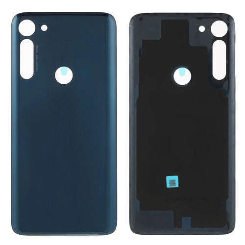 OEM Back Battery Housing Cover with Adhesive Sticker (without Logo) for Motorola Moto G8 Power - Blue - 1
