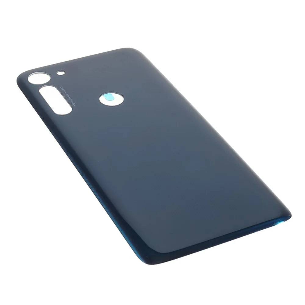 OEM Back Battery Housing Cover with Adhesive Sticker (without Logo) for Motorola Moto G8 Power - Blue - 4