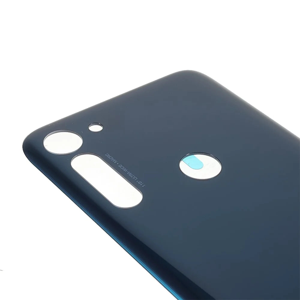 OEM Back Battery Housing Cover with Adhesive Sticker (without Logo) for Motorola Moto G8 Power - Blue - 6
