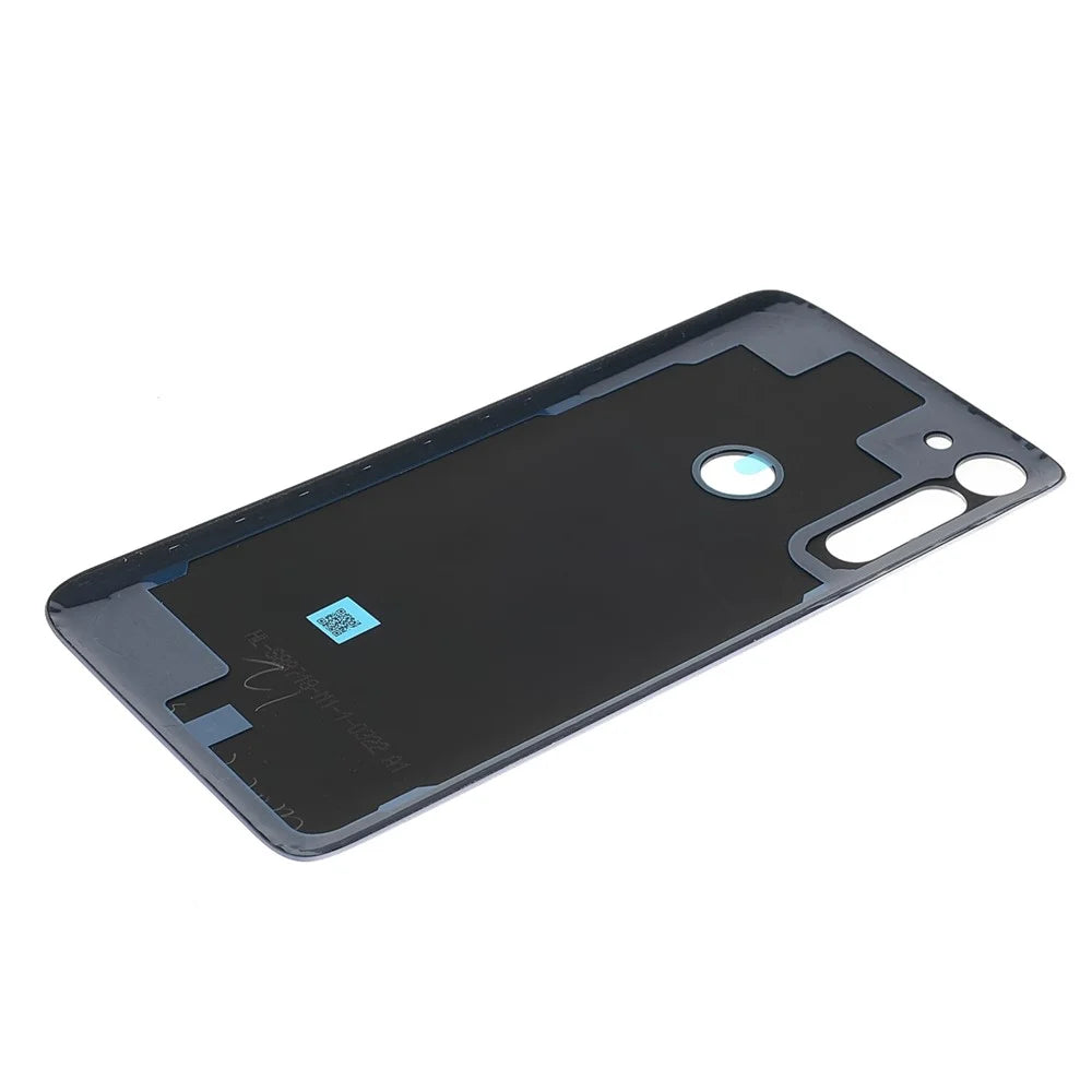 OEM Back Battery Housing Cover with Adhesive Sticker (without Logo) for Motorola Moto G8 Power - Blue - 7