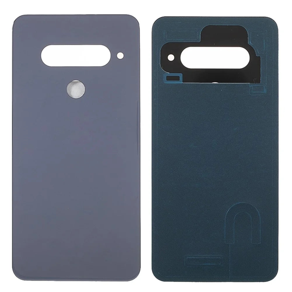 Battery Housing Cover with Adhesive Sticker for LG G8s ThinQ - Black - 1