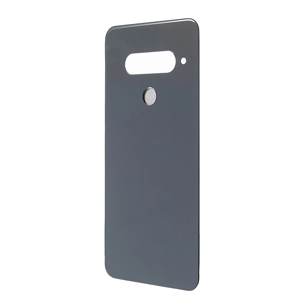 Battery Housing Cover with Adhesive Sticker for LG G8s ThinQ - Black - 2