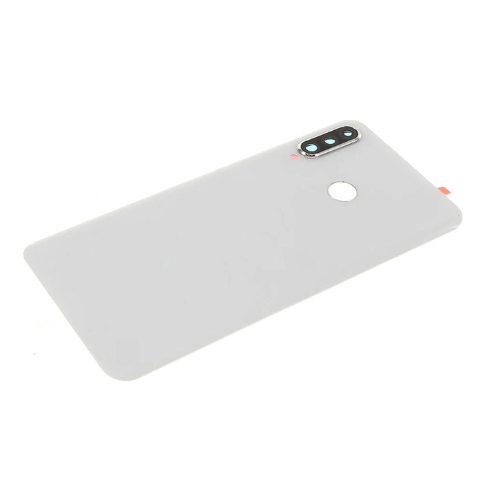 Back Battery Housing Cover with Camera Ring Lens Cover Part (without Logo) for Huawei P30 Lite (24MP) - White - 6