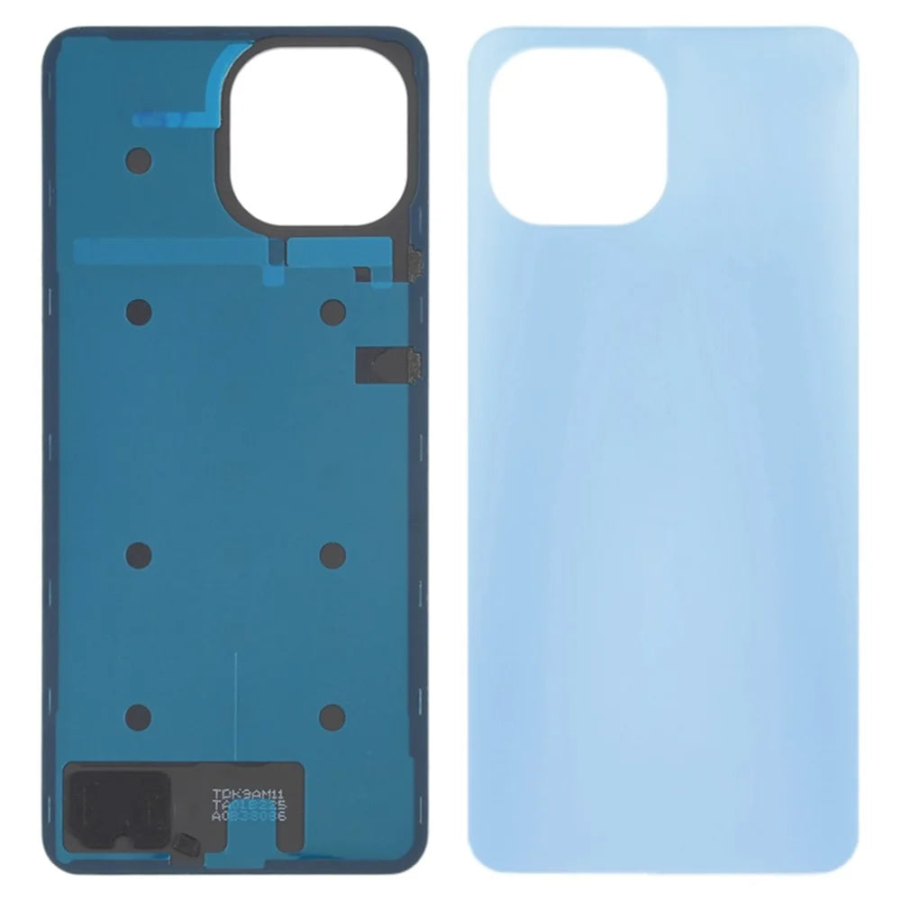 For Xiaomi Mi 11 Lite 4G M2101K9AG OEM Battery Door Cover Part Replacement - Blue - 1