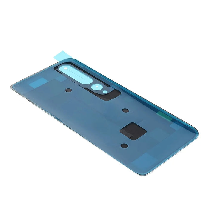 OEM Battery Door Cover Part Replacement for Xiaomi Mi 10 5G - Titanium Silver Black - 6