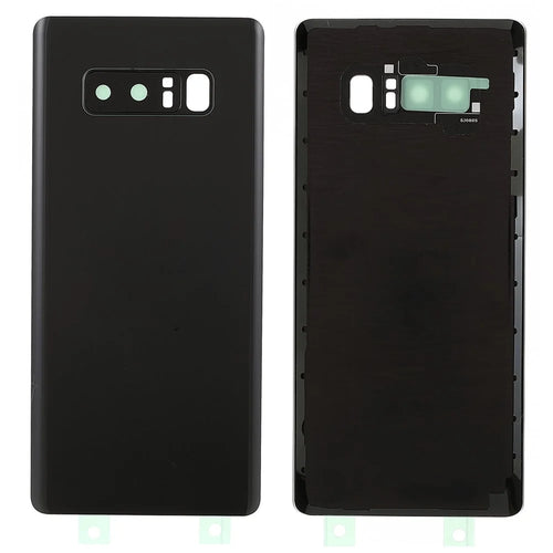 Back Battery Housing Cover with Camera Ring Lens Cover Part (without Logo) for Samsung Galaxy Note 8 N950 - Black - 1
