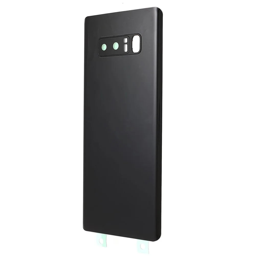 Back Battery Housing Cover with Camera Ring Lens Cover Part (without Logo) for Samsung Galaxy Note 8 N950 - Black - 2