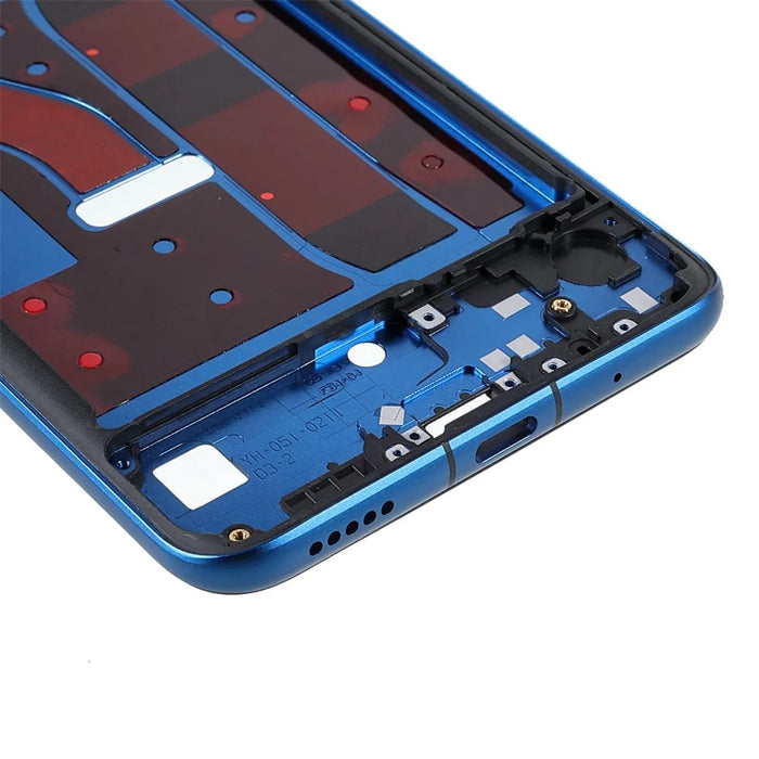 OEM Middle Plate Frame Replacement (without Logo) for Honor V20/View 20 - Blue - 4