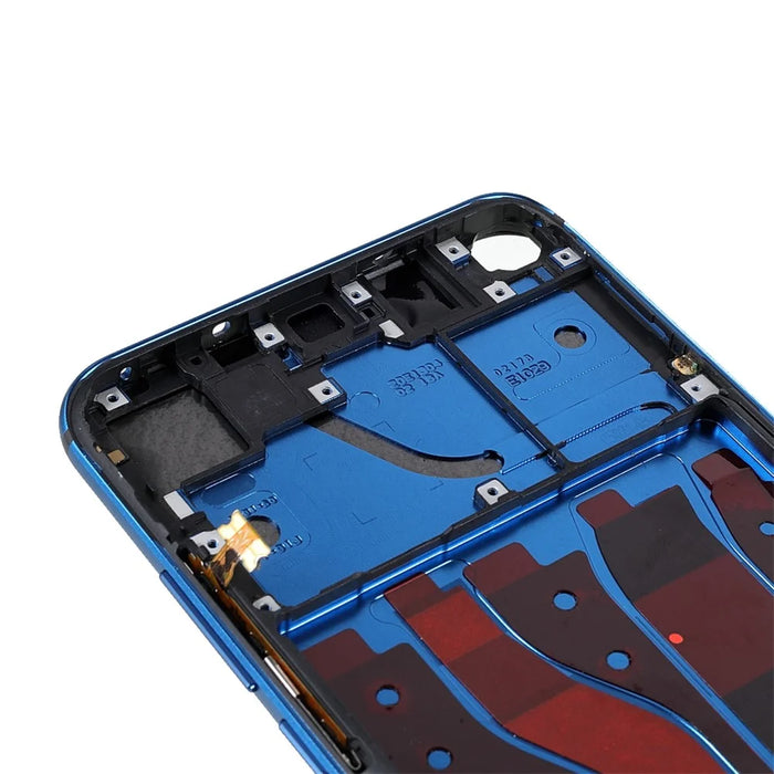 OEM Middle Plate Frame Replacement (without Logo) for Honor V20/View 20 - Blue - 5