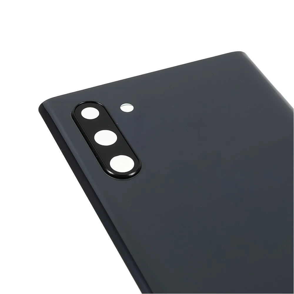 Back Battery Housing Cover with Camera Ring Lens Cover Part (without Logo) for Samsung Galaxy Note 10 4G - Black - 5