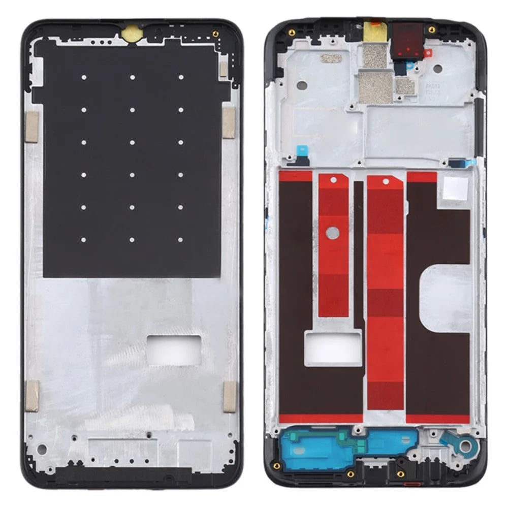 Middle Plate Frame Repair Part (A-Side) (without Logo) for OPPO A9 (2020)/A11x - Black - 1