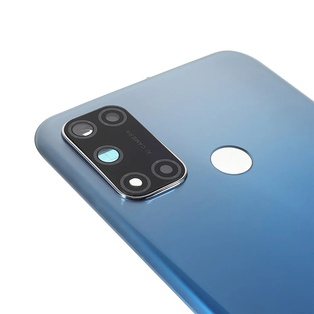 Battery Housing Back Cover with Camera Ring Lens Cover Replacement for Oppo A53 (2020) CPH2127 / A32 (2020) / A33 (2020) - Blue - 5