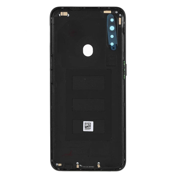 For Oppo A31 (2020) / A8 Battery Housing Back Cover with Camera Ring Lens Cover Replacement - Black - 3