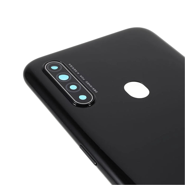 For Oppo A31 (2020) / A8 Battery Housing Back Cover with Camera Ring Lens Cover Replacement - Black - 6
