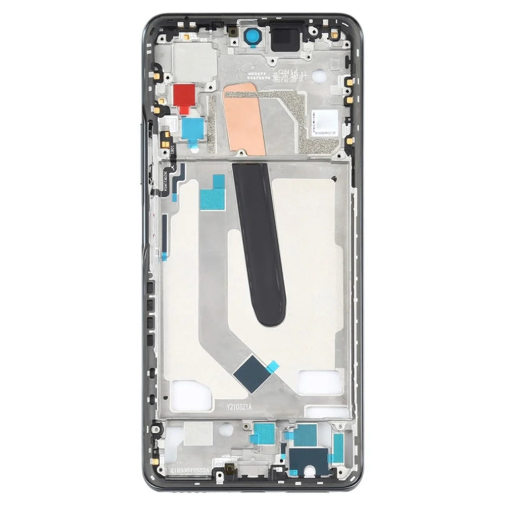 OEM Middle Plate Frame Replacement (A-Side) (without Logo) for Xiaomi Redmi K40/K40 Pro/K40 Pro+/Mi 11i/Poco F3 - Black - 3