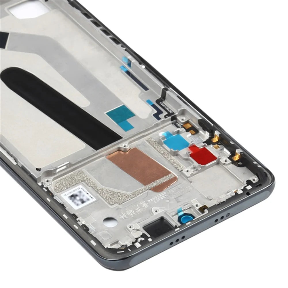 OEM Middle Plate Frame Replacement (A-Side) (without Logo) for Xiaomi Redmi K40/K40 Pro/K40 Pro+/Mi 11i/Poco F3 - Black - 4