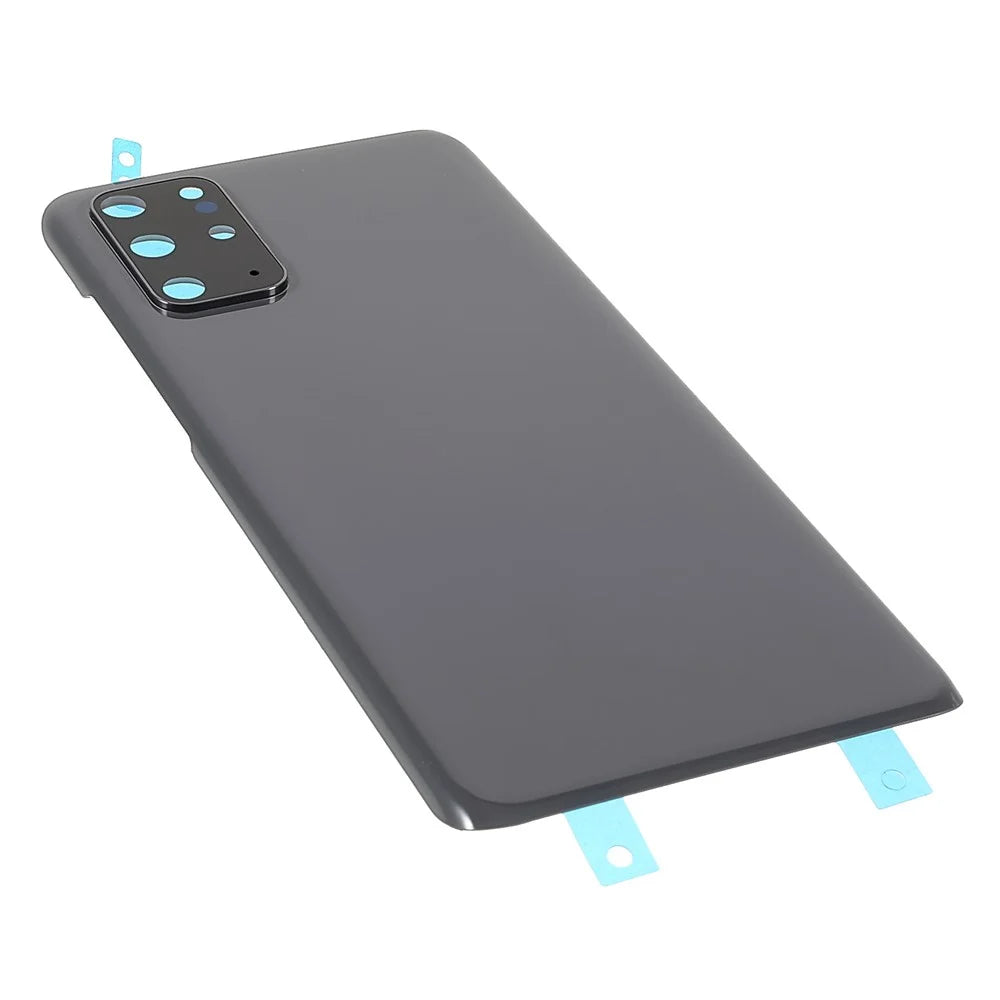 For Samsung Galaxy S20 Plus 4G Housing Battery Door Back Cover with Camera Ring Cover (without Logo) - Grey - 4