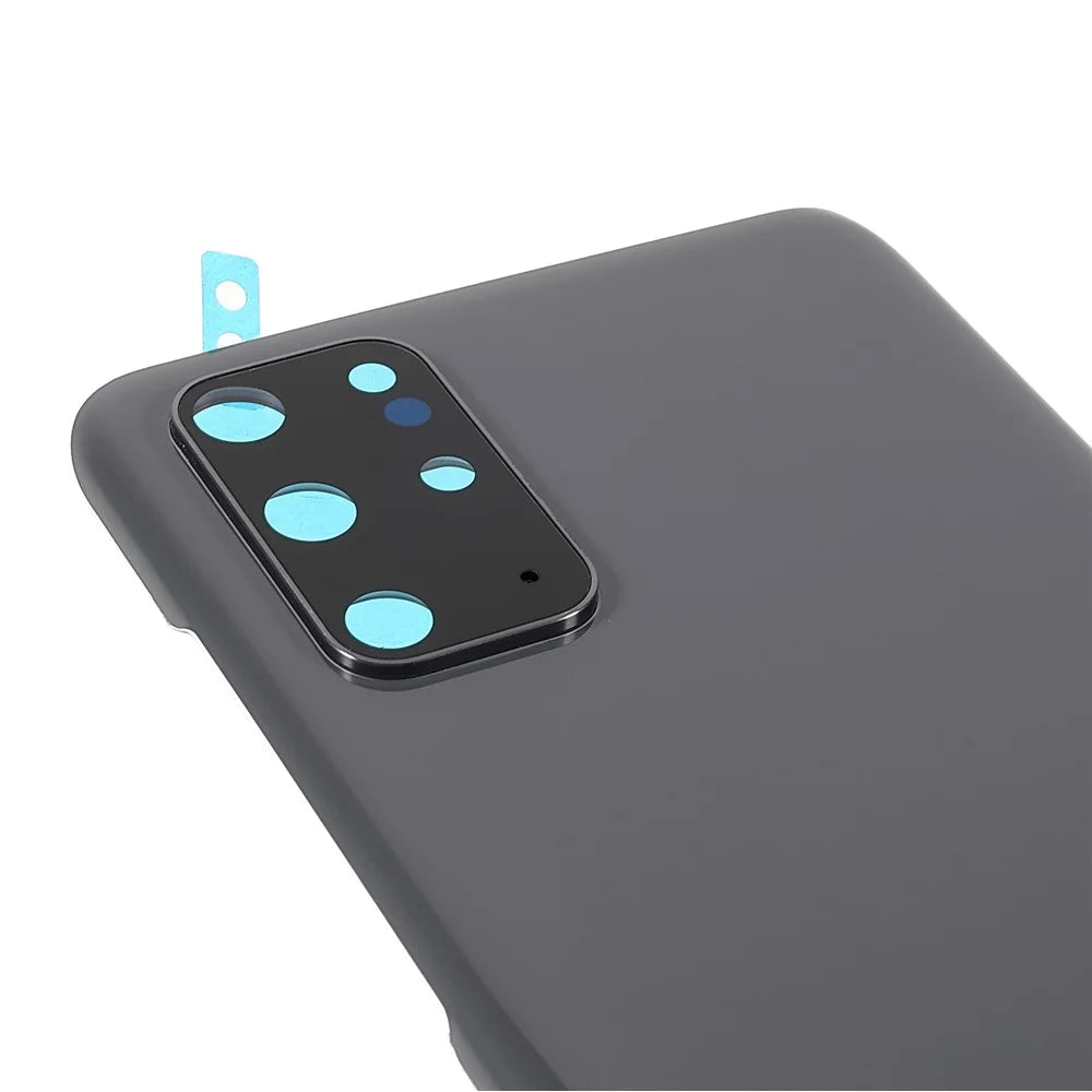 For Samsung Galaxy S20 Plus 4G Housing Battery Door Back Cover with Camera Ring Cover (without Logo) - Grey - 5