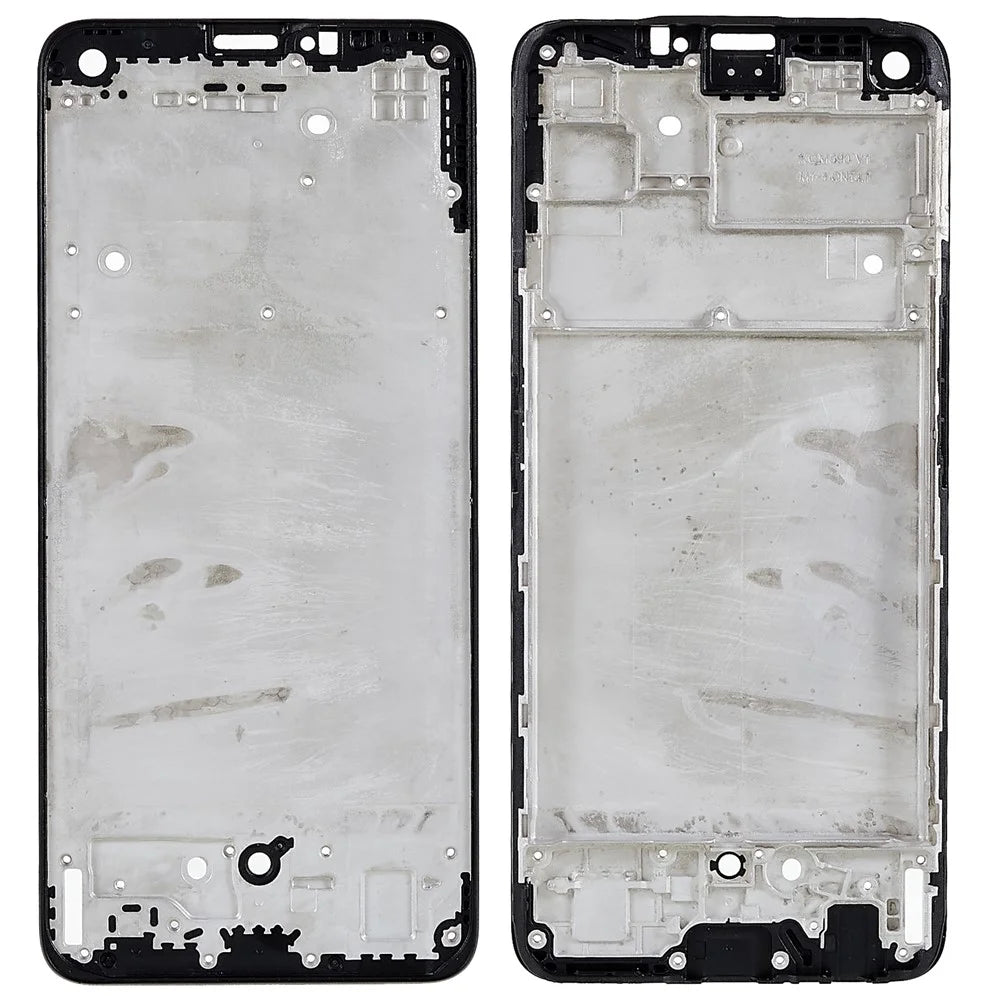 Middle Plate Frame Repair Part (A-Side) (without Logo) for Realme 7 Pro - Black - 1