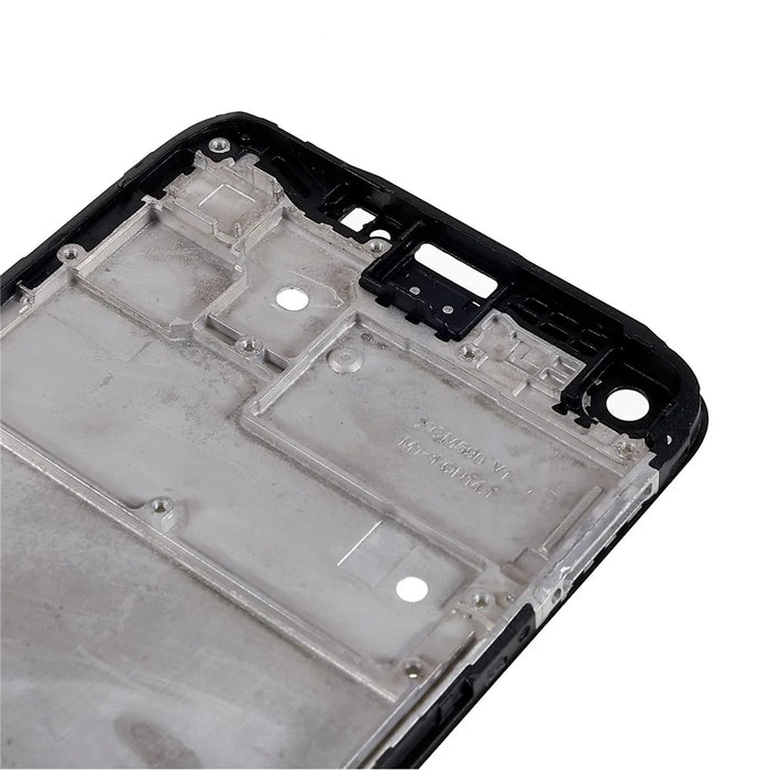 Middle Plate Frame Repair Part (A-Side) (without Logo) for Realme 7 Pro - Black - 7