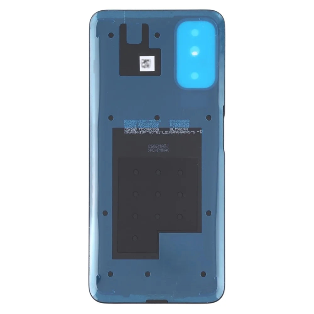 For Xiaomi Poco M3 Pro 5G M2103K19PG/M2103K19PI OEM Battery Door Cover Replacement Part - Black - 3
