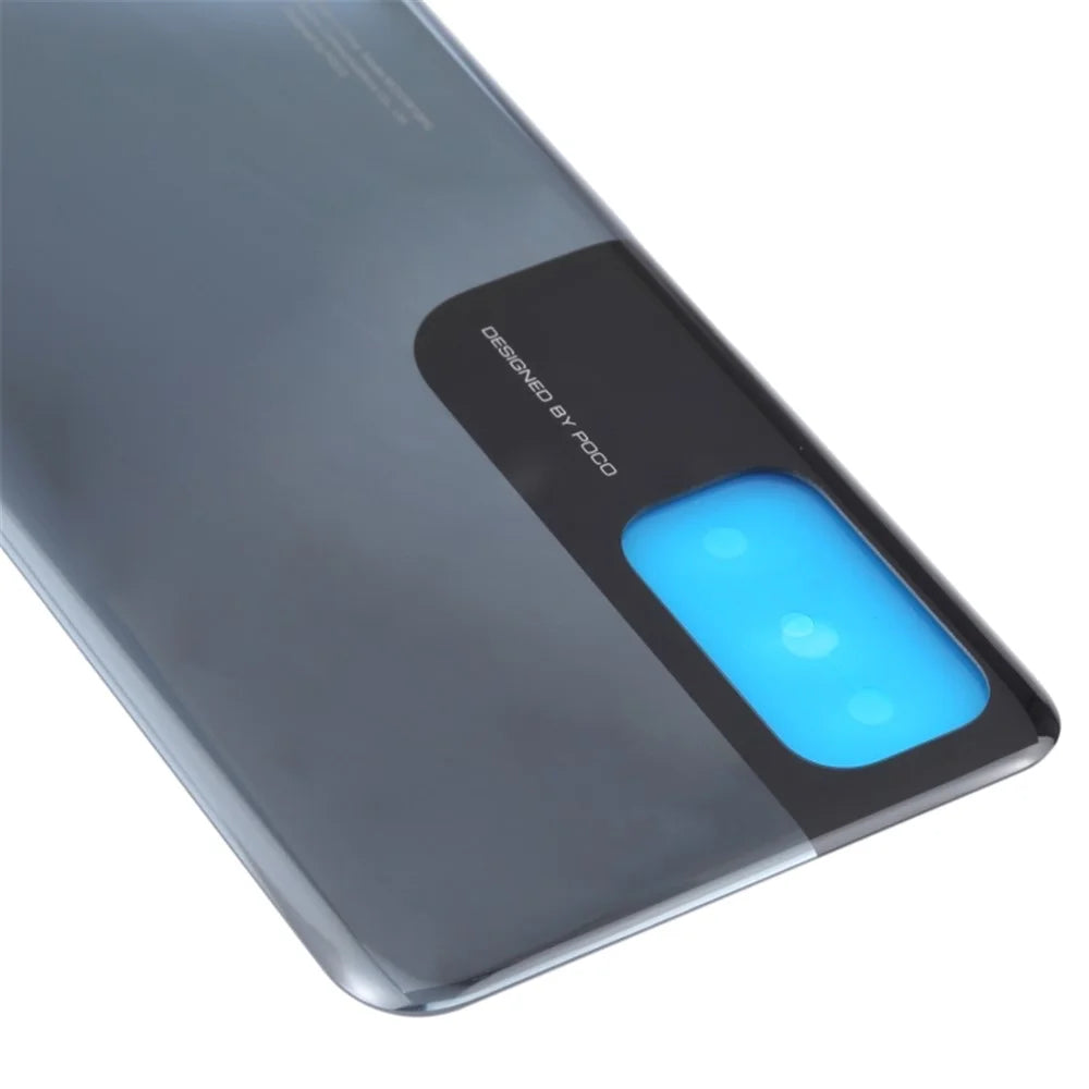For Xiaomi Poco M3 Pro 5G M2103K19PG/M2103K19PI OEM Battery Door Cover Replacement Part - Black - 4