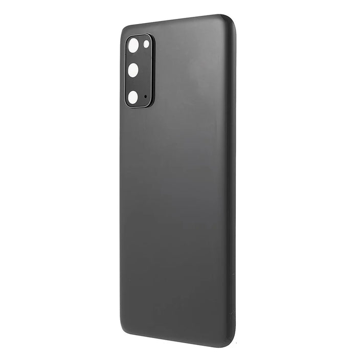 For Samsung Galaxy S20 4G Back Battery Housing Cover with Camera Ring Lens Cover Part (without Logo) - Grey - 3