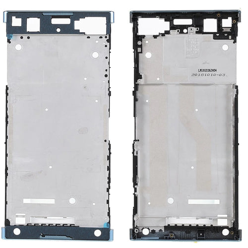 For Sony Xperia XA1 Plus OEM Middle Plate Frame Replacement (without Logo) - Blue - 1