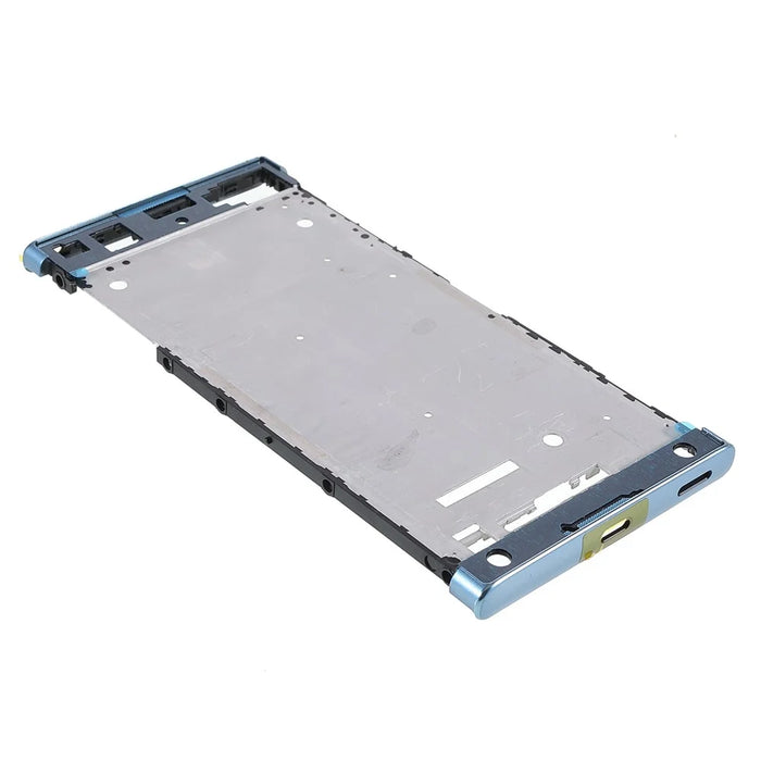 For Sony Xperia XA1 Plus OEM Middle Plate Frame Replacement (without Logo) - Blue - 3