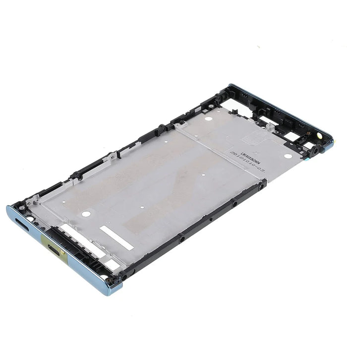 For Sony Xperia XA1 Plus OEM Middle Plate Frame Replacement (without Logo) - Blue - 5