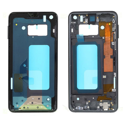 OEM Middle Plate Frame Replacement (without Logo) for Samsung Galaxy S10e G970F - Black - 1