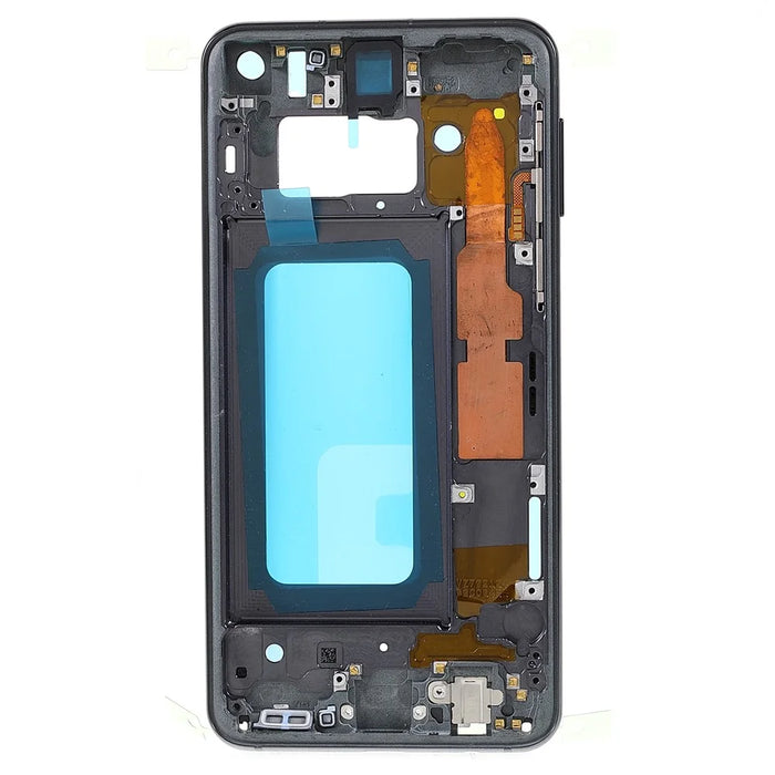 OEM Middle Plate Frame Replacement (without Logo) for Samsung Galaxy S10e G970F - Black - 2